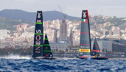 Louis Vuitton Cup: Luna Rossa sconfitta da Britannia.